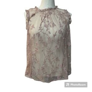 Torrid Pink Lace Top